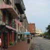 Riverstreet i Savannah