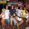 Oss og servitørene på Hooters!