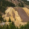 Forlatt gullgruve på vei til Rocky Mountains