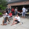 BBQ in the driveway!